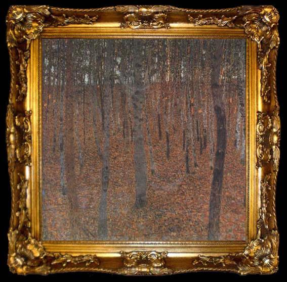 framed  Gustav Klimt Beech Forest I (mk20), ta009-2